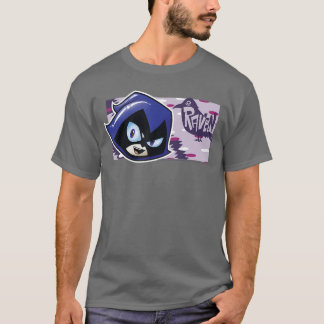 DC Comicseenitans Go Raven Karakter Paneel vintage T-shirt