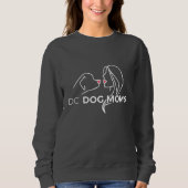 DC Dog Moms Sweatshirt - Donkergrijs (Voorkant)
