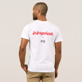 DC Dragon Boat Logo T-Shirt - Gepersonaliseerd (Achterkant volledig)