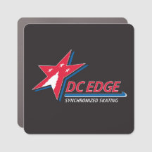 DC EDGE Car Magnet - Square