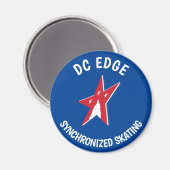 DC EDGE-koelkast Magneet (Voorkant / Achterkant)