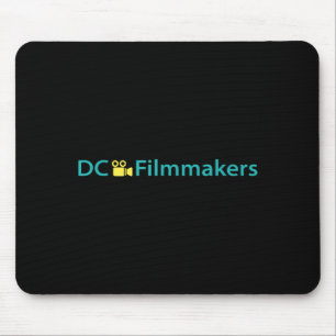 Dc filmmakers-groep met camera-icoon  muismat
