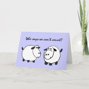 DC- Funny Sheep 50th Birthday Card Kaart