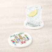 DC Funny Trailer Park Sandstone Onderzetter (Zijkant)