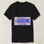 DC Gogo Swing Label T-shirt (Design voorkant)