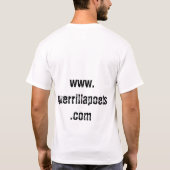 DC GUERRILLA POETS LIGHTS OP DE CAPITOL T-SHIRT (Achterkant)