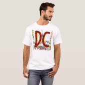 DC GUERRILLA POETS LIGHTS OP DE CAPITOL T-SHIRT (Voorkant volledig)