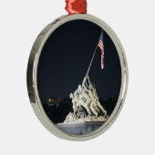 DC-herinneringen Metalen Ornament (Rechts)