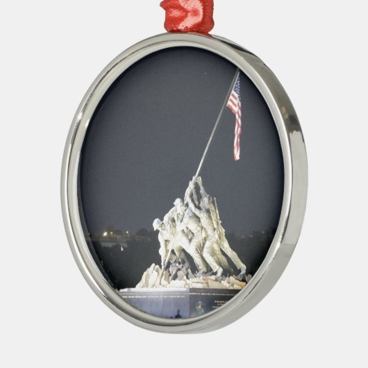 DC-herinneringen Metalen Ornament (Links)