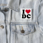 DC - I LIVE DC VIERKANTE BUTTON 5,1 CM (In situ)