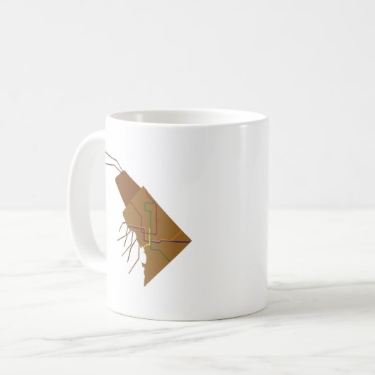 DC Insect Koffiemok (Voorkant links)