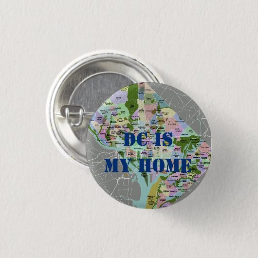 DC IS MIJN BUTTON (Voorkant /achterkant)