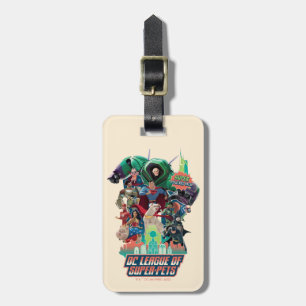 DC League of Super-Pets Battle for Metropolis Bagagelabel