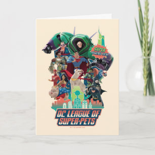 DC League of Super-Pets Battle for Metropolis Kaart