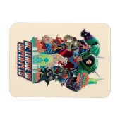 DC League of Super-Pets Battle for Metropolis Magneet (Horizontaal)