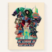 DC League of Super-Pets Battle for Metropolis Notitieboek (Voorkant)