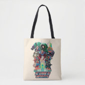 DC League of Super-Pets Battle for Metropolis Tote Bag (Voorkant)
