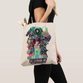 DC League of Super-Pets Battle for Metropolis Tote Bag (Dichtbij)