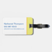 DC League of Super-Pets Metropolis Towers Bagagelabel (Achterkant horizontaal)