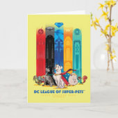DC League of Super-Pets Metropolis Towers Kaart (Gele Bloem)