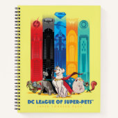 DC League of Super-Pets Metropolis Towers Notitieboek (Voorkant)