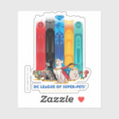 DC League of Super-Pets Metropolis Towers Sticker (Vel)