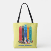 DC League of Super-Pets Metropolis Towers Tote Bag (Achterkant)
