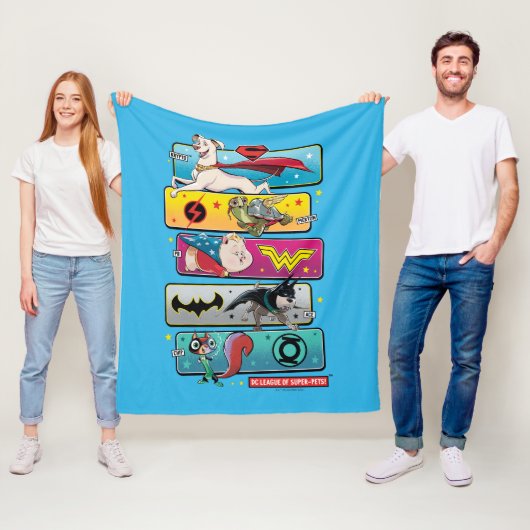 DC-liga van superpanelen Fleece Deken (In situ)
