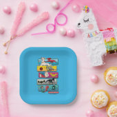 DC-liga van superpanelen Papieren Bordje (Feest)