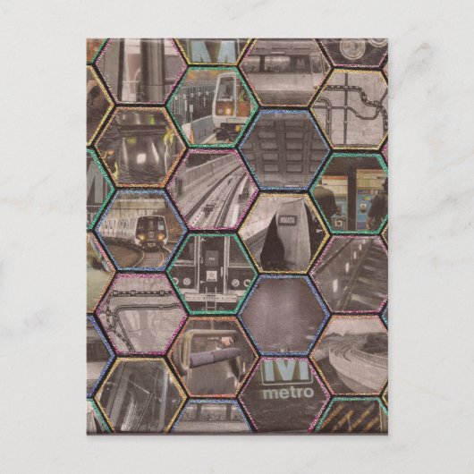 DC-metro Briefkaart (Voorkant)