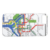 DC-metro Case-Mate iPhone Case (Achterkant (Horizontaal))