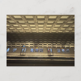 DC Metro Trein Briefkaart
