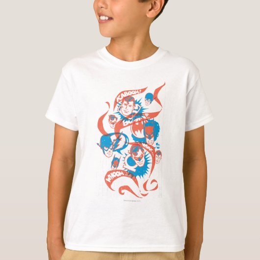 DC-originelen - Logo Burst T-shirt (Voorkant)