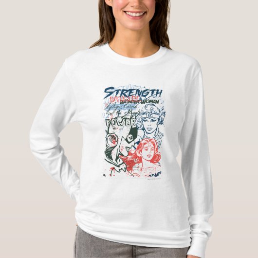 DC-originelen - uitgespaard T-shirt (Voorkant)