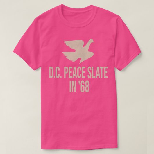 DC Peace Slate in T-shirt (Design voorkant)