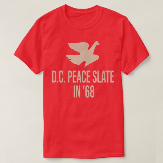 DC Peace Slate in T-shirt (Design voorkant)
