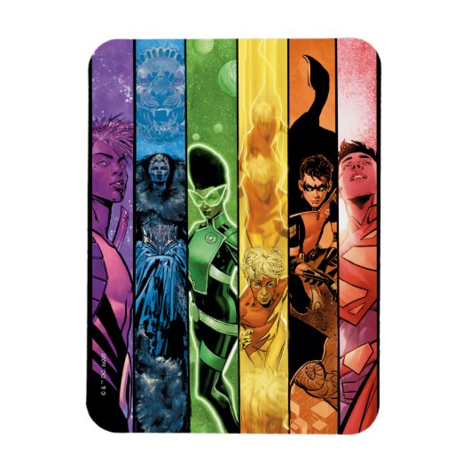 DC Pride Comic Cover 2022 Magneet (Verticaal)
