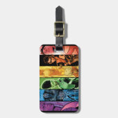 DC Pride Comic Hoesje 2022 Bagagelabel (Voorkant verticaal)