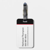 DC Pride Comic Hoesje 2022 Bagagelabel (Achterkant verticaal)