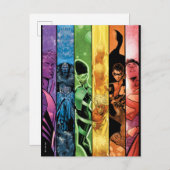 DC Pride Comic Hoesje 2022 Briefkaart (Voorkant / Achterkant)