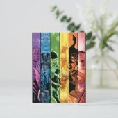 DC Pride Comic Hoesje 2022 Briefkaart (Staand voorkant)