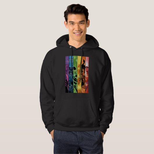 DC Pride Comic Hoesje 2022 Hoodie (Voorkant volledig)