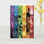 DC Pride Comic Hoesje 2022 Kaart (Gele Bloem)