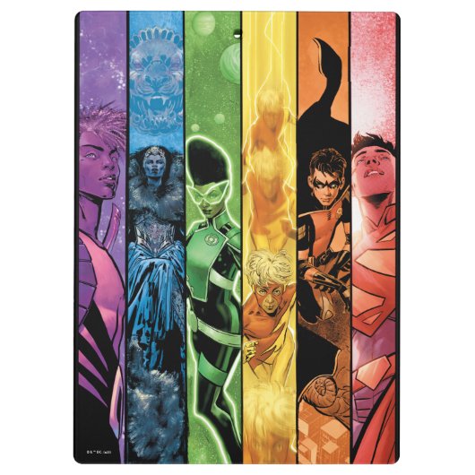 DC Pride Comic Hoesje 2022 Klembord (Achterkant)