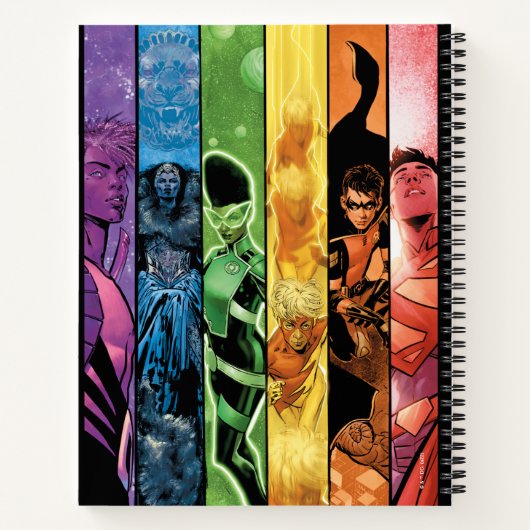 DC Pride Comic Hoesje 2022 Notitieboek (Achterkant)