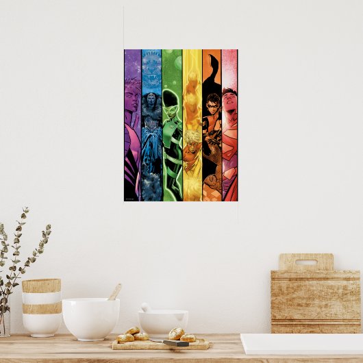 DC Pride Comic Hoesje 2022 Poster (Keuken)