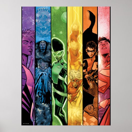 DC Pride Comic Hoesje 2022 Poster (Voorkant)
