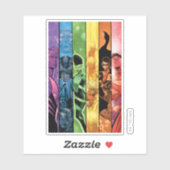 DC Pride Comic Hoesje 2022 Sticker (Vel)