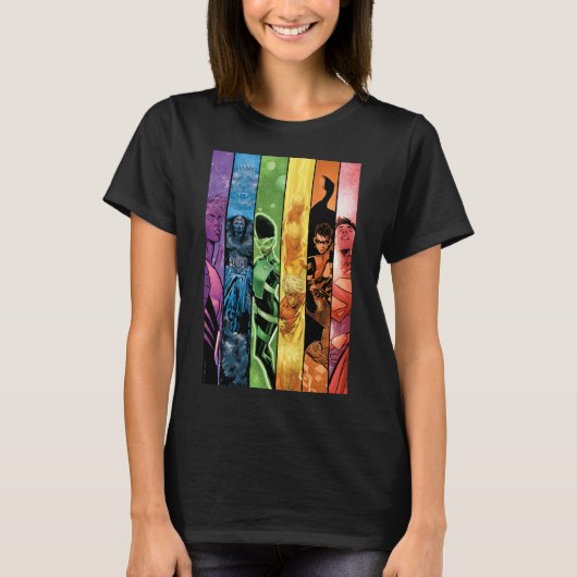 DC Pride Comic Hoesje 2022 T-shirt (Voorkant)