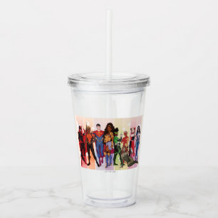 DC Pride Comic Hoesje 2022 Variant Acryl Drinkbeker